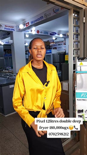 Pixel 12 Litres Double Deep Fryer Offer in Uganda