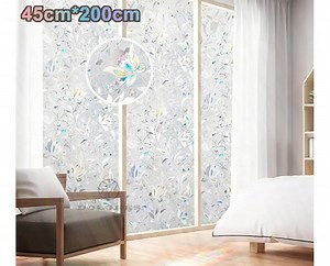 2m Film Privacidad Vidrio Vinilo Decora 3d Ventanas Vitral - $ 147.52