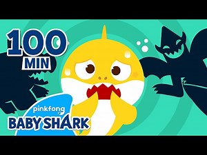 Baby Shark is afraid of Spooky Monsters! |  Compilation | Song and Story | Baby Shark Official - Videos For Kids