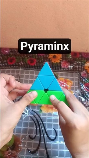 Meet the New Pyraminx 😲 | Magic trick | #explorepage #pyraminx
