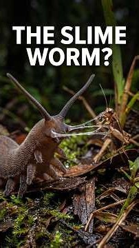 This Tiny Creature Shoots Sticky Slime at Its Prey 😱🪱 #shortvideo #naturedocumentary #wildlife
