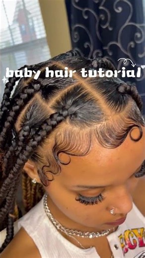 Dramatic edges😍😍#dramaticedges #edgestutorial #babyhairtutorial #braidstyles#babyhairtutorial #edge