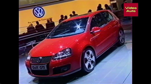Mondial de l'automobile 2004 de Paris : Volkswagen Golf GTi