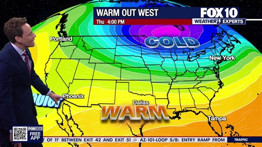 Arizona weather forecast: Monday marks a cool winter day in the state