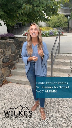 Alumni Spotlight: Emily Eddins Meet Emily Eddins, a proud Wilkes Community College alumna who turned her passion into a thriving career! 🌟 Emily’s journey began at WCC while still in high school. She went on to earn her associate degree and cosmetology license before transferring to NC State University. After graduation, she launched her career with Lowe’s Companies and has now landed her dream job as a Sr. Planner at Torrid! We are incredibly proud of Emily and all of our alumni who have worke