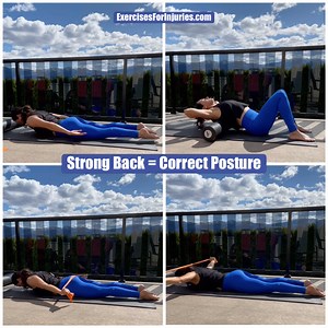 Improve you posture and strengthen your back with these effective exercises approved by a Physio Therapist! https://goto.lifelongwellness.org/10emsb_02_29_24 | Lifelong Wellness