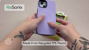 Sonix Case for iPhone 14 Pro Max | Compatible with MagSafe | 10ft Drop Tested | ReSonix Lavender Purple