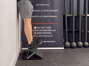 Slant Board Toe Raises — Rehab Hero
