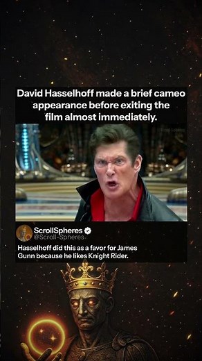 David Hasselhoff Cameo - Guardians of the Galaxy Vol. 2 (2017)