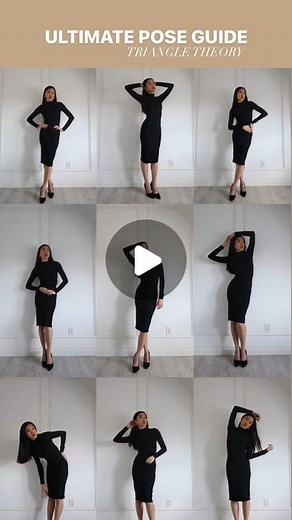 Mel Hwang on Instagram: "the only thing you need to remember for 🔥🔥🔥 photos 📸 📐 TIPS: - these are just a fraction of all the different poses you can create by remembering to angle your body into triangle shapes. We probably could have done 100! -if the video is too fast, you can screen record or download the video to slow it down for reference - these are mostly arm variations (because of the type of dress I’m wearing) to demonstrate the triangle posing theory but really this extends to you