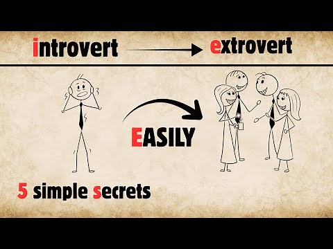 5 simple secret to become extrovert || how to become extrovert from introvert