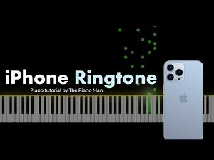 iPhone Ringtone - Piano tutorial by The Piano Man