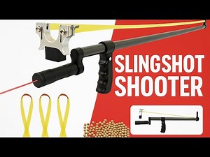 Piaoyu Slingshot, High-Precision Slingshot, High-Power Band Slingshot and Red Laser Outdoor Hunting