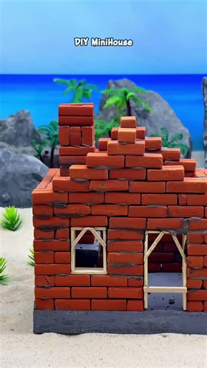 small home on Instagram: "Miniature house build House kits available link in bio #diycraft #miniature #trendingreels #viralreels"