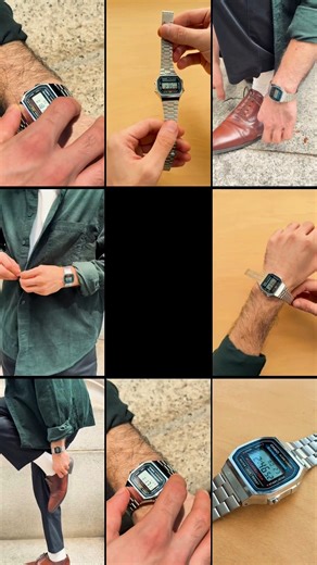 Casio Watches NZ on Instagram: "Vintage design meets everyday function. The A168WA-1W pairs retro style with water resistance, stopwatch, and alarm features."