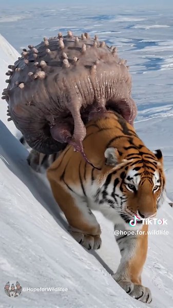 Penguin's Heroic Call Saves a Siberian Tiger