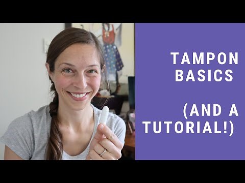 How to insert a tampon