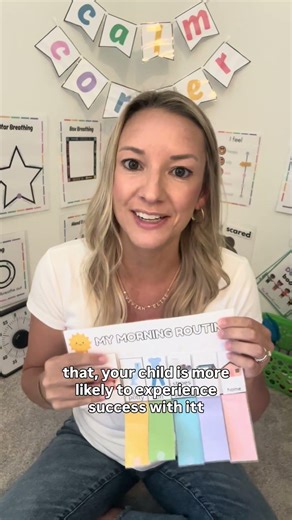Using a visual schedule with your autistic child