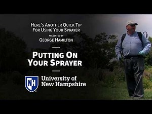 Quick Tips For Using Your Sprayer: Picking Up A Backpack Sprayer