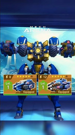 Mimicker + Savant 8 & 12 🔥👆🏻| Mech Arena Gameplay #mecharena #mecharenarobotshowdown #gaming #shorts