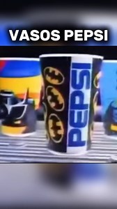 7.8K views · 294 reactions | Los pepsi vasos, fueron una promoción de la multinacional de gaseosas que incorporó en sus recipientes la imagen de la aclamada película batman. ¿Tuviste alguno? #batman #pepsi #80s # 90s | Colectivo 90s | Facebook