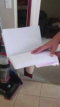 Turning paper sound effect