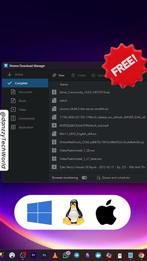 XDM Automatically Takes Over Your Downloads #xdm #DownloadManager