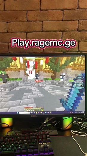 გელოდებით🫡🙌 play.ragemc.ge #foryou #fyp #ფორიუ #foryoupage #minecraft