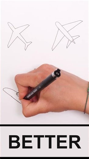 Easy plane sketch guide