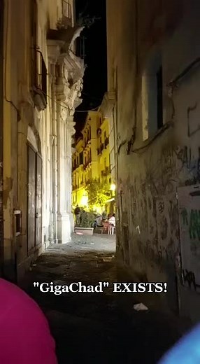 GigaChad in real life! #gigachad #chad #salerno @_andrea.sava_