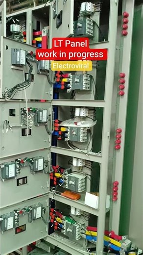 LT Panel Work in progress #electrical #panel #panelwiring #electroviral #yt #ytshorts