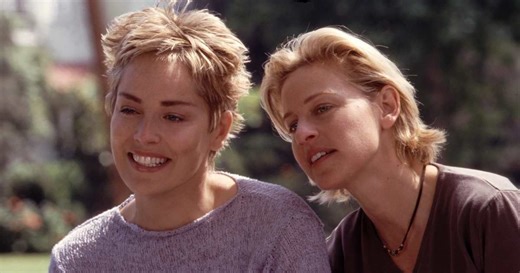 Sharon Stone makes Ellen uncomfortable over a love scene she’d rather forget: "We were..."