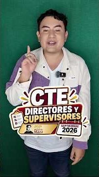 FIRST SESSION OF CTE DIRECTORS AND SUPERVISORS SEPTEMBER 2026