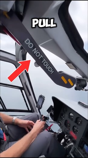 Why you should never pull this lever on a helicopter! #shorts #viral #explained