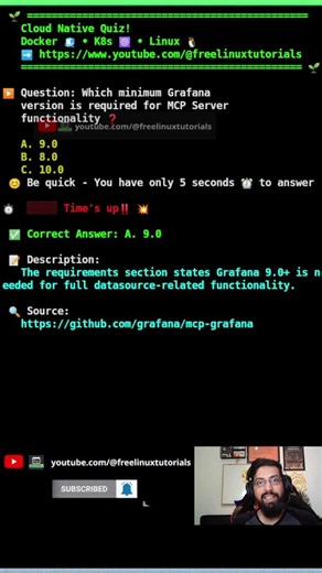 🤖 Grafana MCP Server version requirement