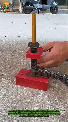 Break and Rebuild Chains Fast with This Compact Press Tool