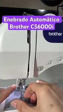 Ensartador de Aguja Automático Brother CS6000i