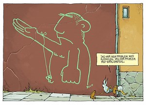 8.7K views · 103 reactions | Teckning inspirerad av graffiti jag stötte på runt 2014. Vissa saker blir bara mer aktuella med tiden...  För andra teckningar besök min hemsida: arneanka.org Alla böcker signeras och, om du vill, dedikeras!!! 拾 ShopOnline arneanka.org | ARNE ANKA | Facebook