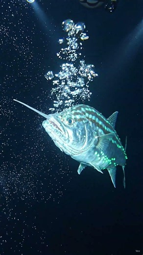 Deep Sea Exploration: Watching a Fish Swim in the Abyss 🌊