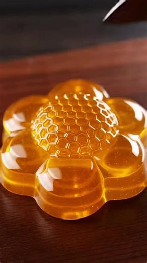 honeycomb blossom gateau ASMR