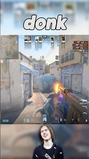 donk 1v5 ACE #cs2 #shorts