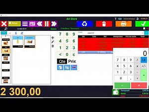 Application 07 : gestion restaurant | Café | point de vente avec Windev