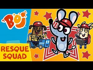 Boj - RESQUE SQUAD | Cartoons for Kids