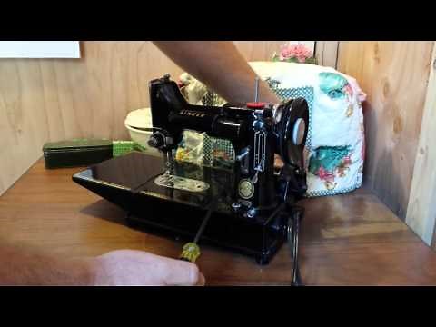 How To Adjust a Singer Featherweight Belt