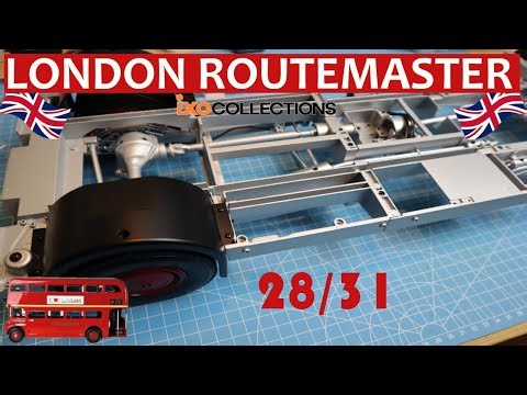 Montez le London Bus Routemaster RM857 de 1961 @IXOCOLLECTIONS 28/29/30/31
