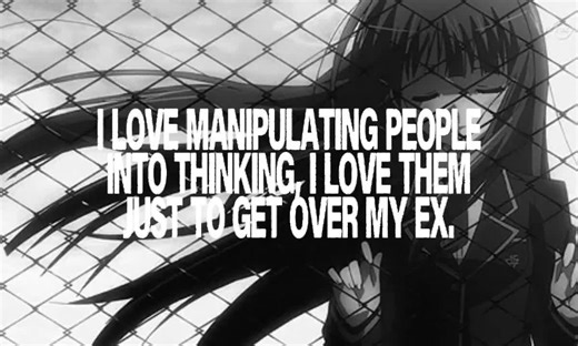 yeah, I'm a shitty person, how ya know? I love seeing them beg for my attention just like I used to beg for their attention. spam calls and texts.. how cute, but I'm not interested in these type of activities anymore, especially by them. right things, wrong person. I don't believe I'm capable of loving anyone else — everyone disgusts me.