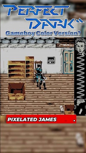 Did You Know Perfect Dark Had a Game Boy Color Version?! #retro #nintendo #gaming