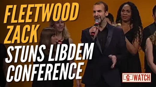 WATCH: Zack Polanski Sings Songs at LibDem Conference
