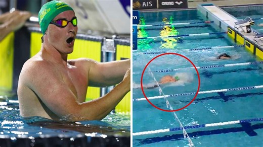 ‘Closed my eyes’: Olympic champion stuns