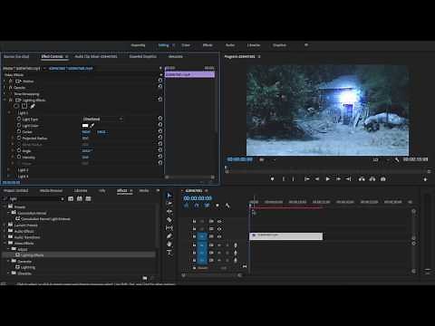 How to lighten dark footage easily - Adobe Premiere Pro CC 2018